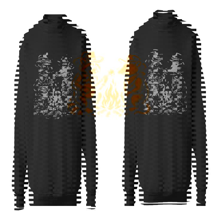 ラクーンバンジョーブルーグラスカントリーミュージック スウェットシャツ