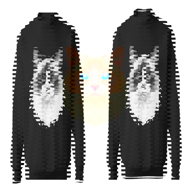 ラグドール猫ラグドール猫猫ママ甘いラグドール猫 スウェットシャツ