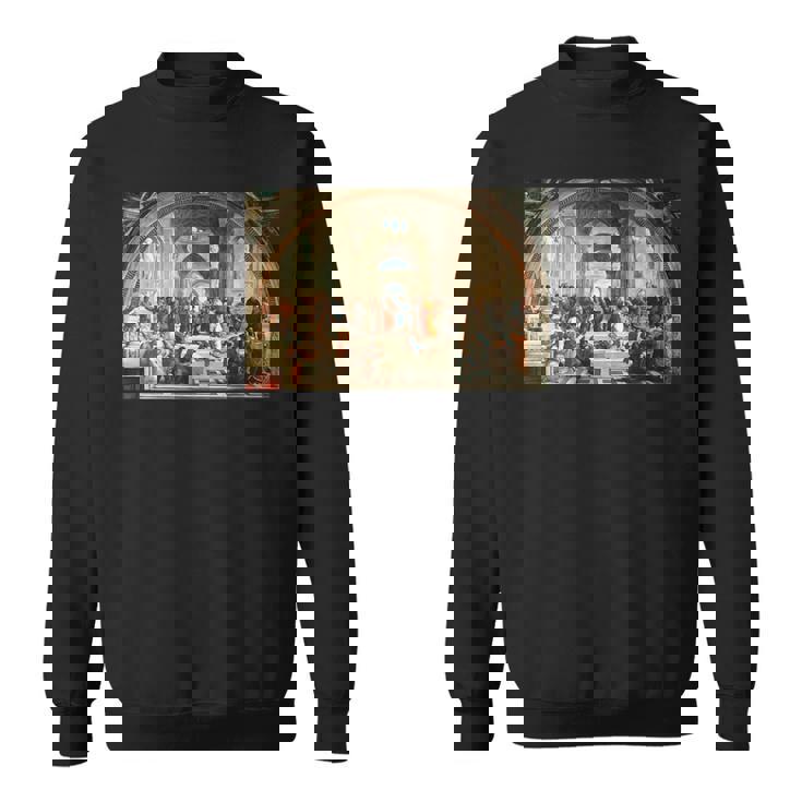 ラファエルによるアテネの学校1511 スウェットシャツ