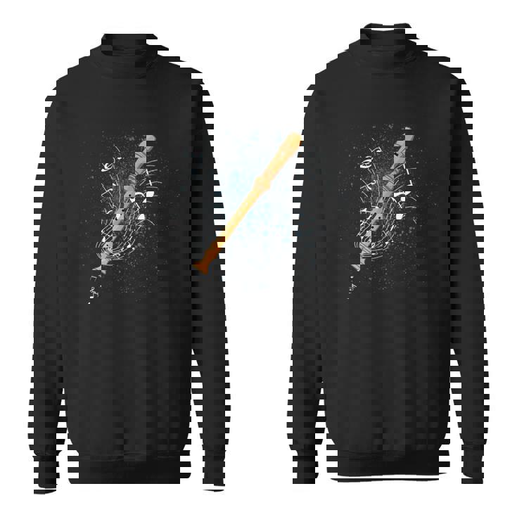 リコーダー 楽器 オーケストラ ミュージシャン ギフト スウェットシャツ