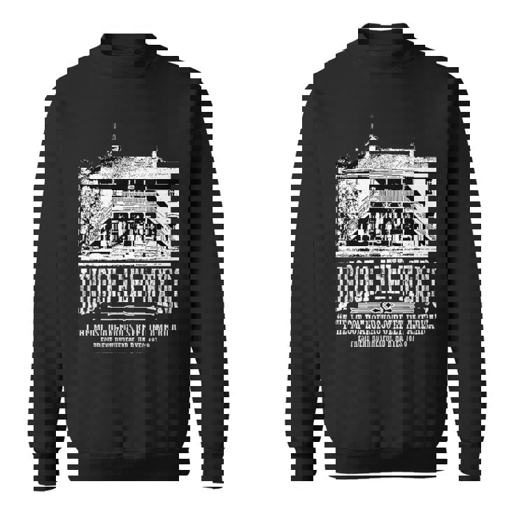 リンカーンニューメキシコ旧裁判所ビリー・ザ・キッド・エスケープス スウェットシャツ