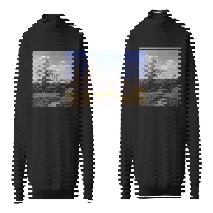 ルールのモネの眺め ル・アーヴル 長袖tシャツ スウェットシャツ