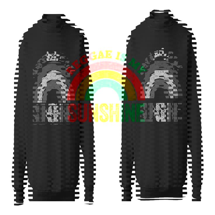 レゲエ イズ マイ サンシャイン シャツ ヴィンテージ レインボー レトロ サンシャイン スウェットシャツ