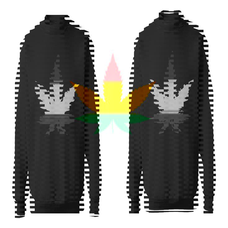 レゲエtシャツとラスタカラーtシャツ メンズ スウェットシャツ