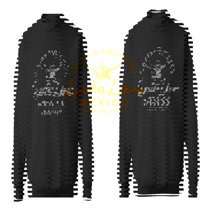 レスリング ルチャ リブレ メキシカン レスラー ヴィンテージ スウェットシャツ