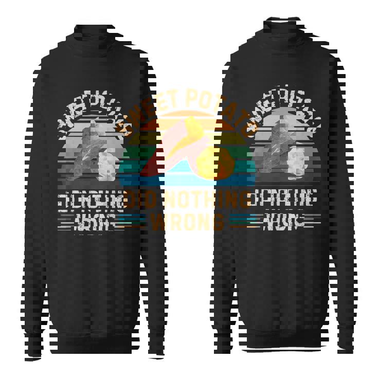 レトロ サツマイモ Did Nothing Wrong ヴィンテージ サツマイモ スウェットシャツ