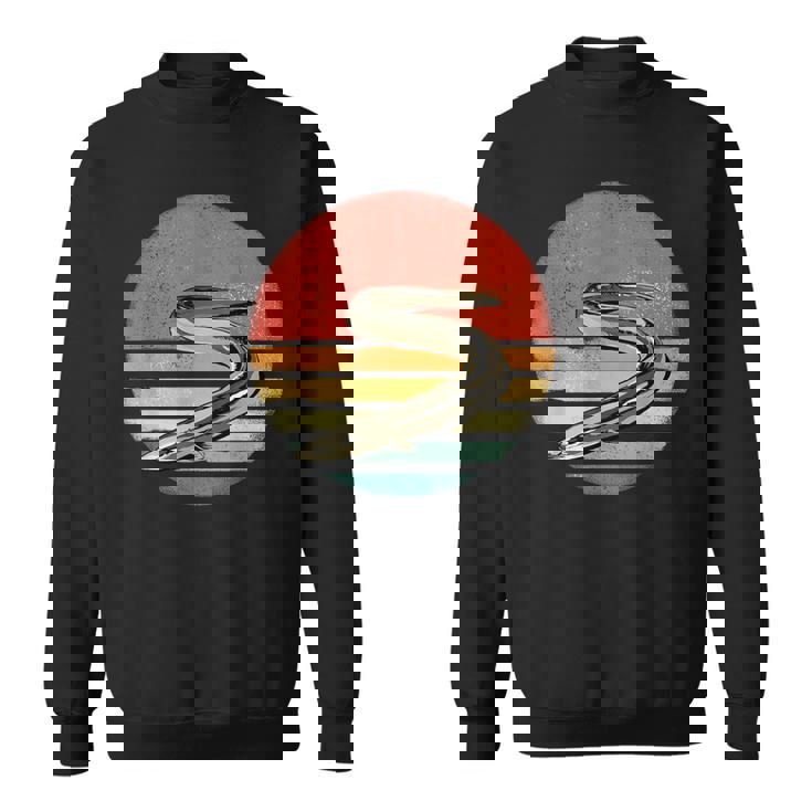 レトロ ヴィンテージ ウナギ 自然 うなぎ 恋人 スウェットシャツ