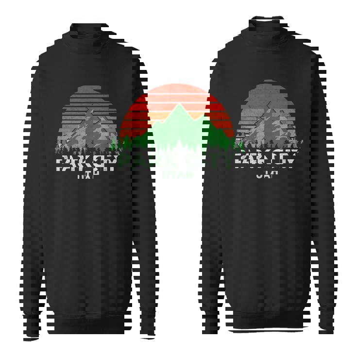 レトロ ヴィンテージ パークシティデザイン パークシティギフト スウェットシャツ