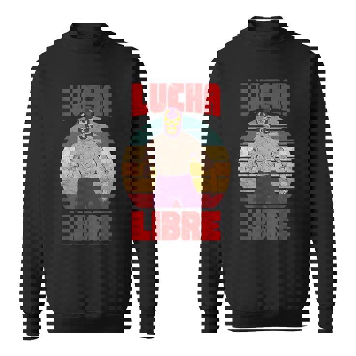 レトロ ヴィンテージ レスラー ルチャリブレ メキシコレスリング スウェットシャツ