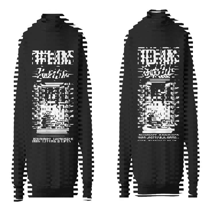 レトロ 疲れたママ ブッククラブ 本っぽい Booktrovert スウェットシャツ