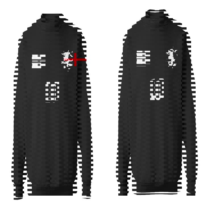 レトロなイングランド サッカー スウェットシャツ