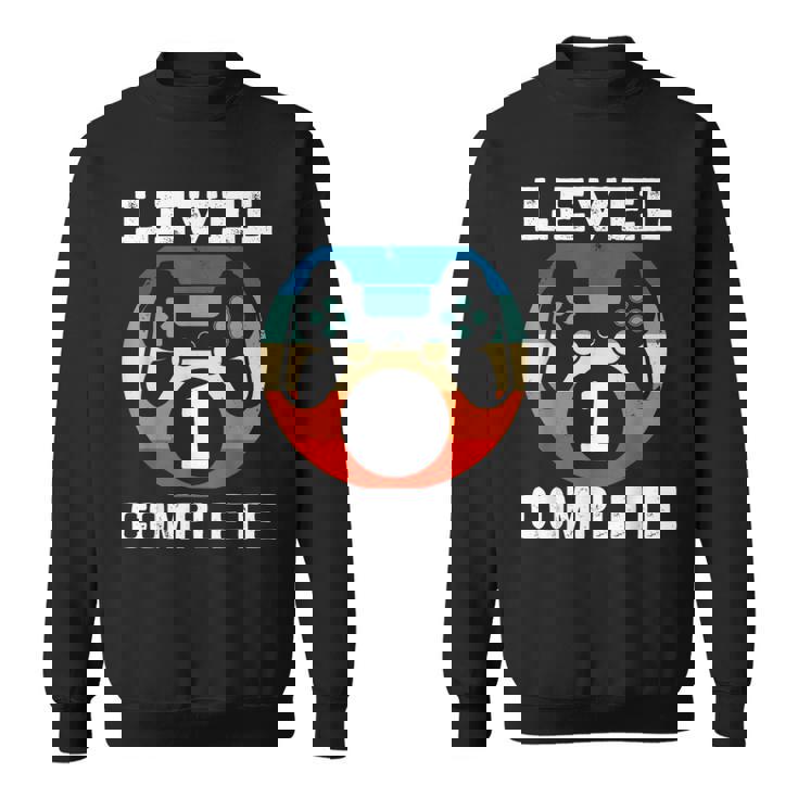 レベル1 結婚1周年記念ギフト 彼への完全ギフト スウェットシャツ