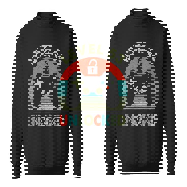 レベル53アンロック レトロヴィンテージゲーム53歳の誕生日ゲーマー スウェットシャツ