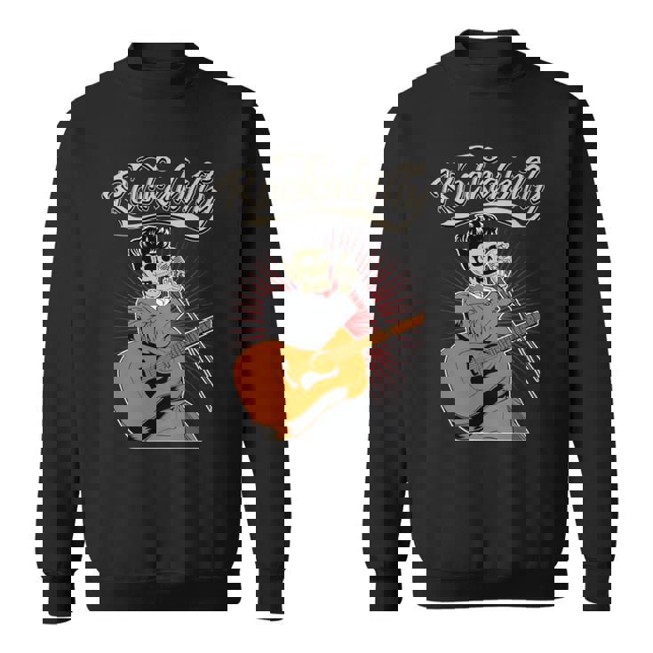 ロカビリー ピンナップ ホットロッド オールドスクール ロカビリー 長袖tシャツ スウェットシャツ