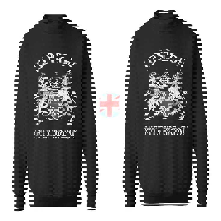 ロンドンのお土産 英国エンブレム 英国国旗 記念品 サイト スウェットシャツ