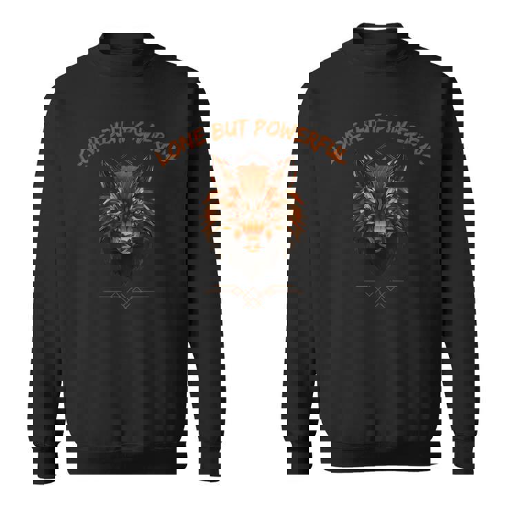 ローン — ウルフ・スタンド・アローン スウェットシャツ