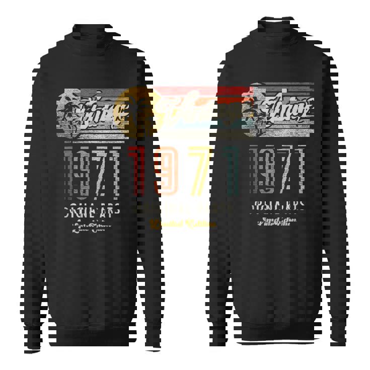 ヴィンテージ 1971 オリジナルパーツ パームス 55歳の誕生日 スウェットシャツ