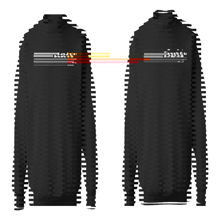 ヴィンテージ 1980年代グラフィックスタイル ホノルル ハワイ スウェットシャツ