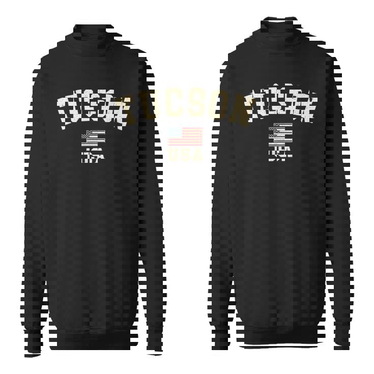 ヴィンテージ ツーソン アメリカ アメリカ 国旗 アリゾナ クール お土産 レトロ スウェットシャツ