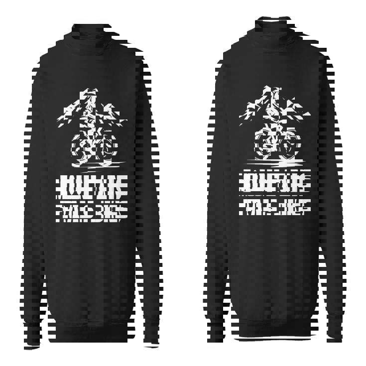 ヴィンテージ マウンテンバイク メンズ レディース バイカー Mtb トレイルバイク 長袖tシャツ スウェットシャツ