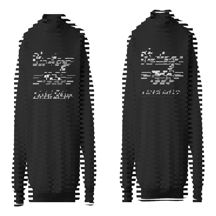 ヴィンテージ1956クラシックカー 70歳の誕生日 スウェットシャツ