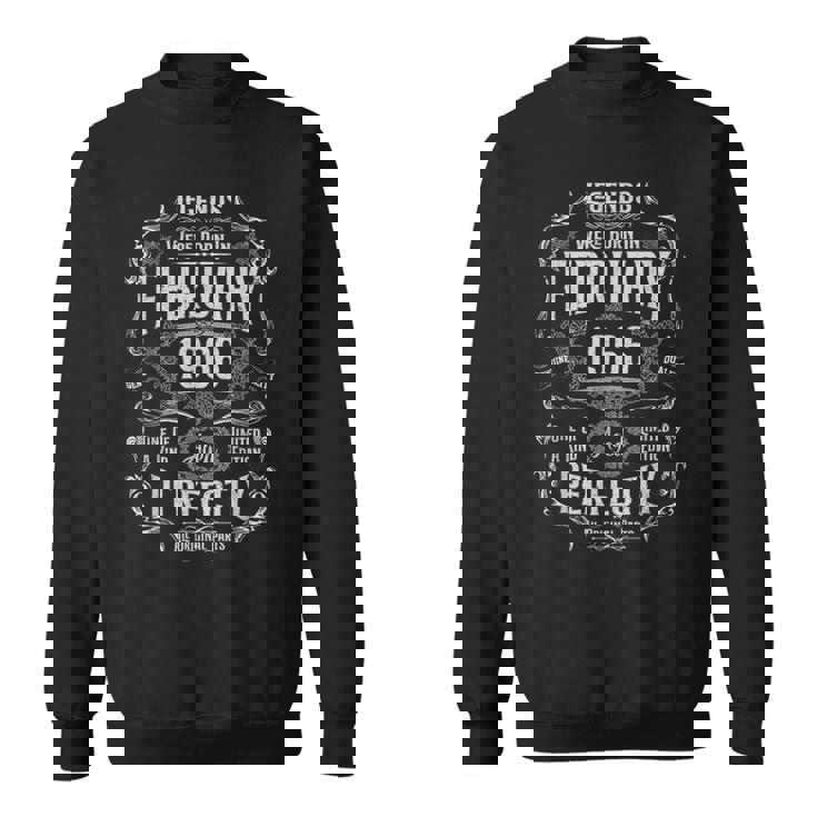 ヴィンテージ60歳の誕生日レジェンドは1966年2月に誕生しました。 スウェットシャツ