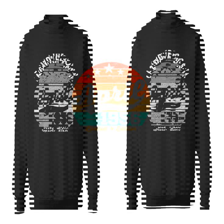 ヴィンテージ70歳の誕生日の伝説は1956年4月に誕生しました。 スウェットシャツ