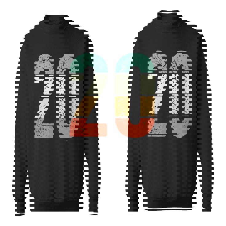 ヴィンテージナンバー20 永遠の20周年記念 スウェットシャツ