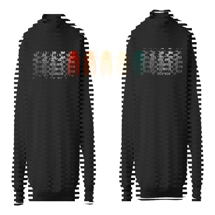 ヴィンテージ周期セミ スウェットシャツ