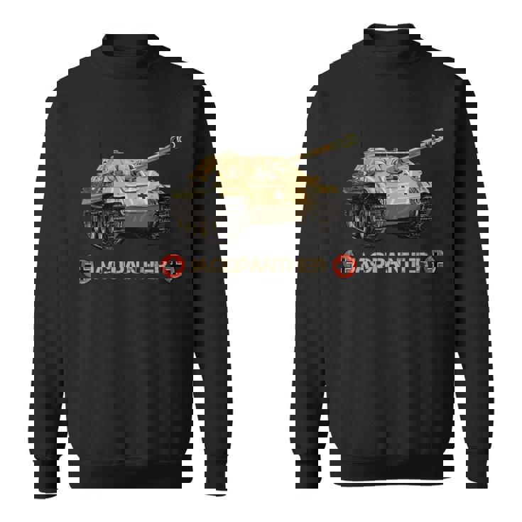 ヴィンテージ第二次世界大戦ドイツ対戦車ヤークトパンターsdKfz。 173 長袖tシャツ スウェットシャツ