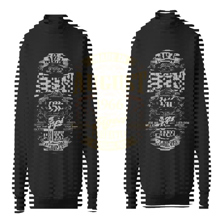 ヴィンテージ還暦伝説 1966年8月 60歳の贈り物 スウェットシャツ