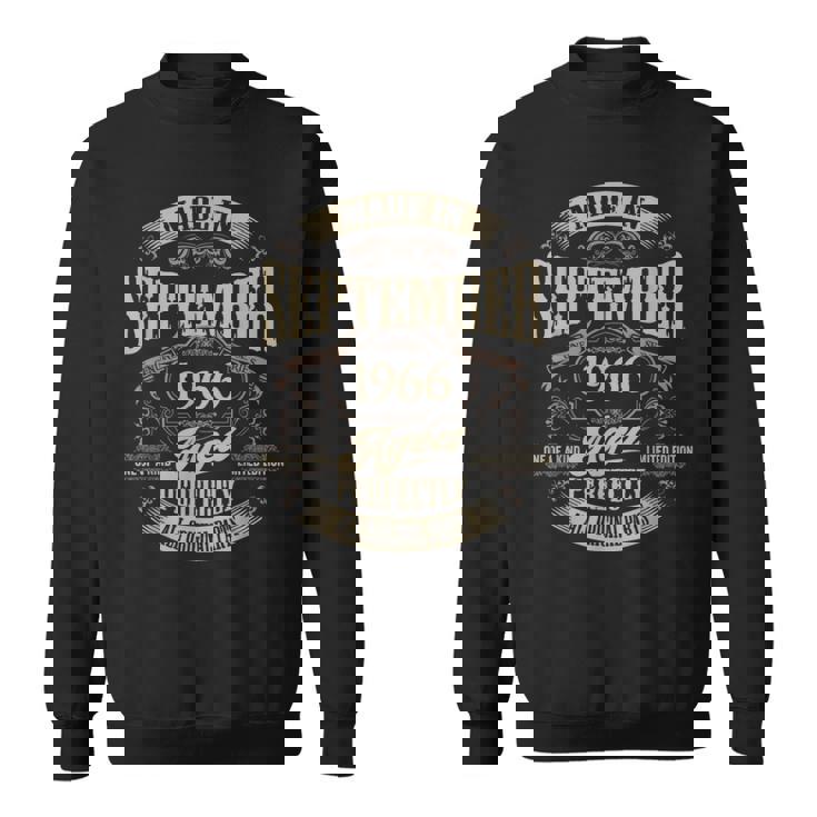 ヴィンテージ還暦伝説 1966年9月 60歳の贈り物 スウェットシャツ