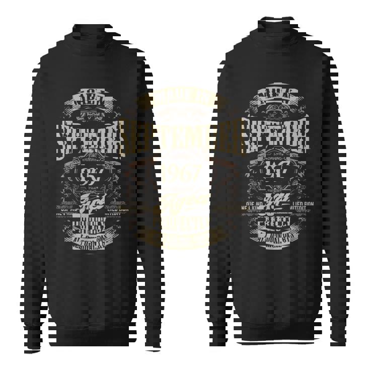 ヴィンテージ還暦伝説 1967年9月 60歳の贈り物 スウェットシャツ