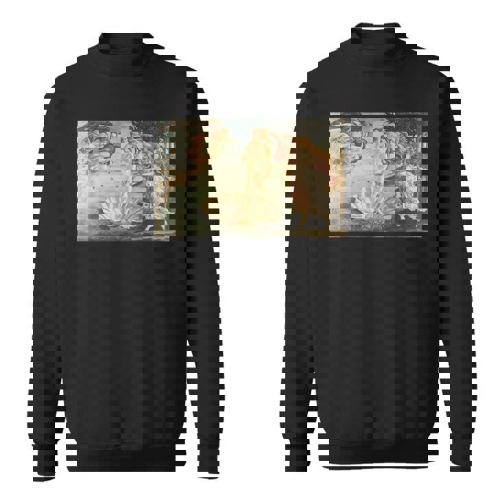 ヴィーナスの誕生／サンドロ・ボッティチェッリ【世界の名画】（高精細画質）女神 美術館アート スウェットシャツ