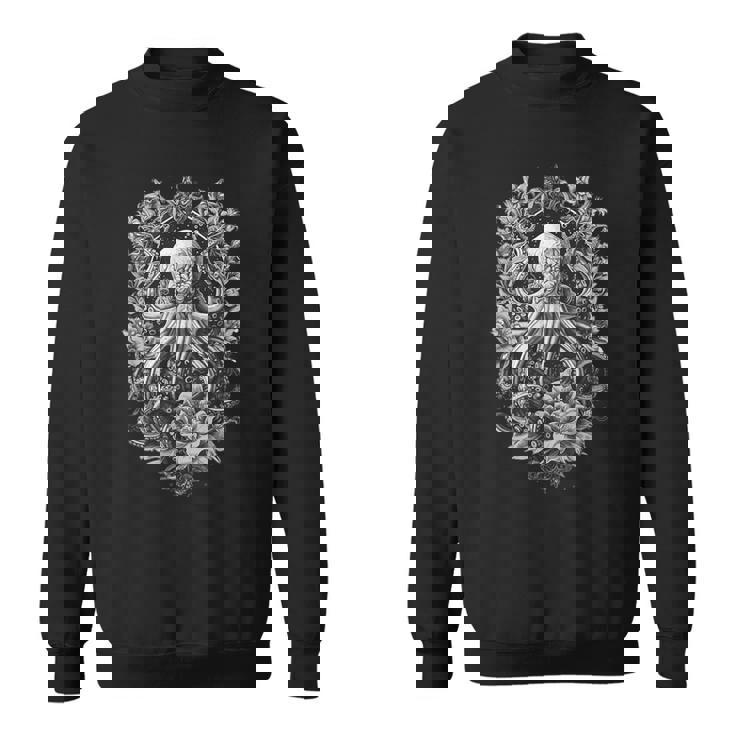 不思議なイカ・イカ・タコ スウェットシャツ