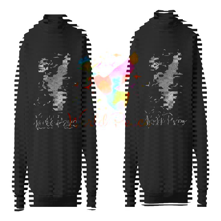 世界平和 スウェットシャツ