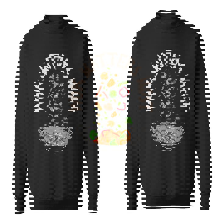 中華料理 アジアン 中華鍋 料理 食通 食品 ステートメント スウェットシャツ