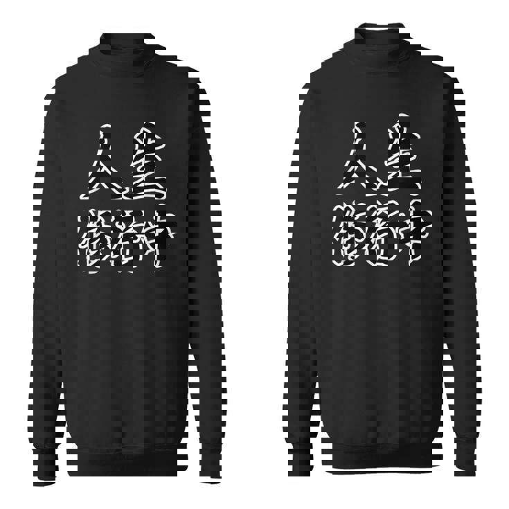 人生修行中【座右の銘】名言 毛筆 漢字文字 面白い 主義主張 メッセージ デザイン スウェットシャツ