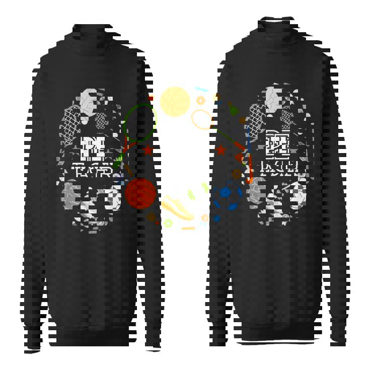 体育教諭学校の先生 スウェットシャツ