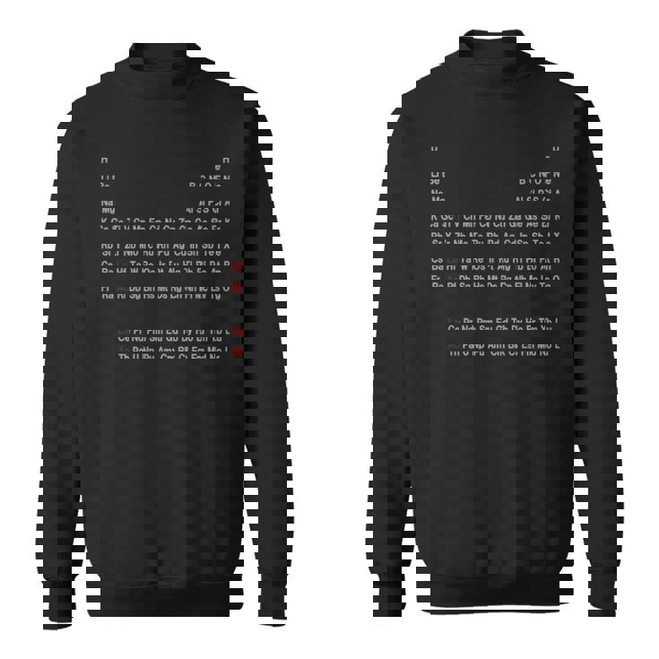 元素周期表 元素記号 理科 物理 数学 数式 公式 化学式 サイエンス おもしろ メンズ キッズ おしゃれ 黒 元素 長袖tシャツ スウェットシャツ