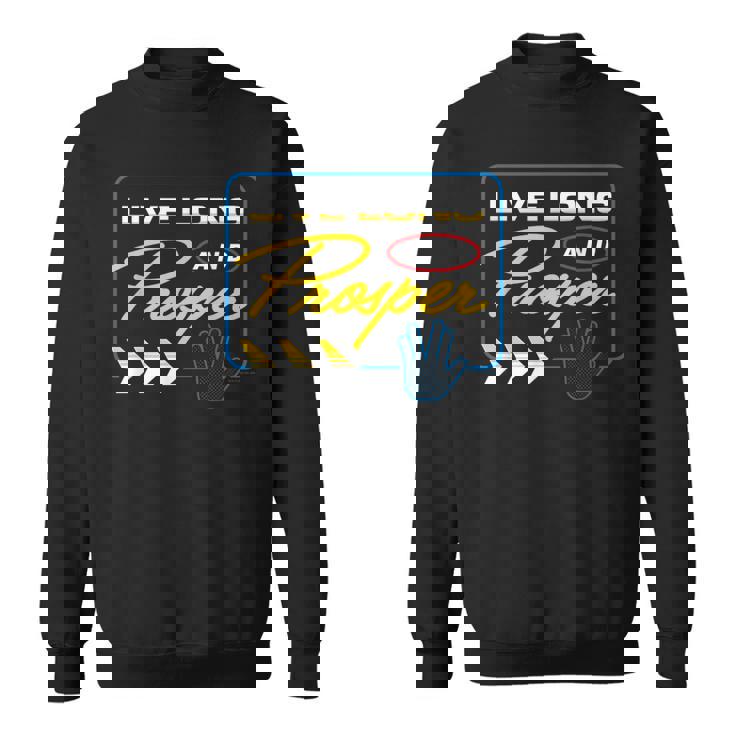 公式スタートレック Live Long And Prosper スウェットシャツ