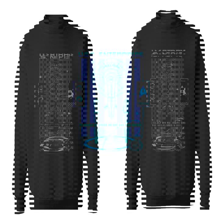 公式スタートレック UsSエンタープライズ スウェットシャツ