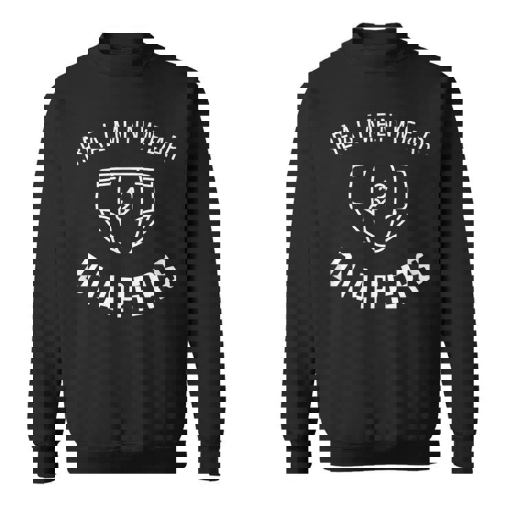 共和党のドナルド・トランプ 本物の男性がおむつを着用 スウェットシャツ