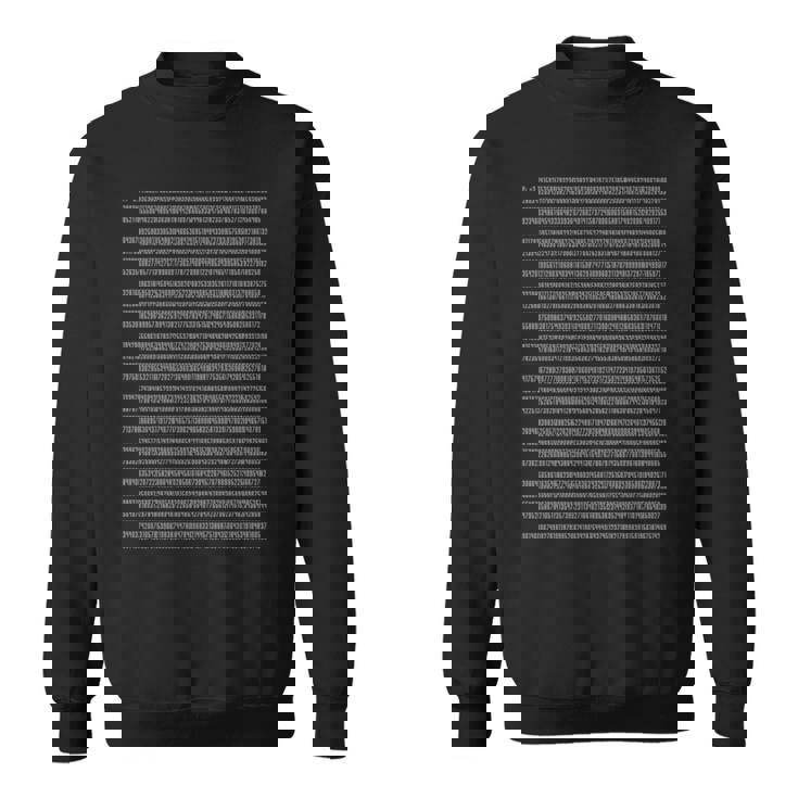 円周率 314 Pi 数学 数式 公式 元素記号 科学 化学式 虚数 素数 周期表 ギーク メンズ キッズ パイ 長袖tシャツ スウェットシャツ