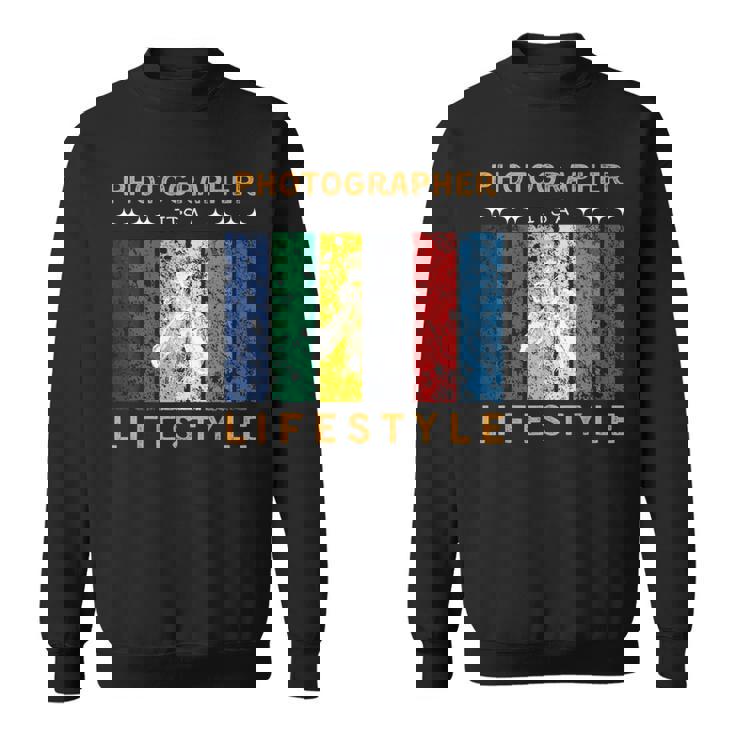写真家 It's A Lifestyle おもしろtシャツ 写真好きのギフト スウェットシャツ