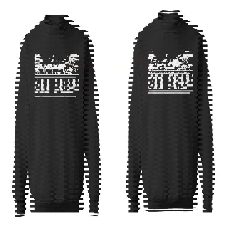 動物園 動物園 サファリ キリン ライオン ゾウ 動物園 スウェットシャツ