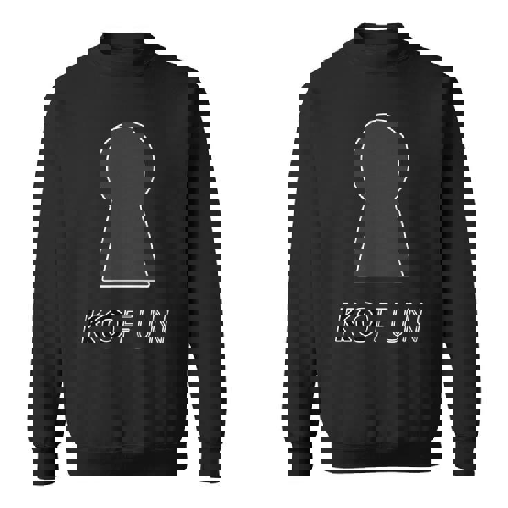 古墳 Kofun【変なデザイン屋さん】歴史 かわいい 面白い 長袖tシャツ スウェットシャツ