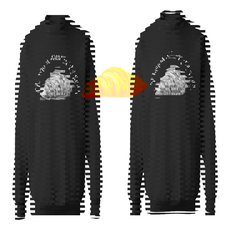 国立クロワッサンの日 スウェットシャツ