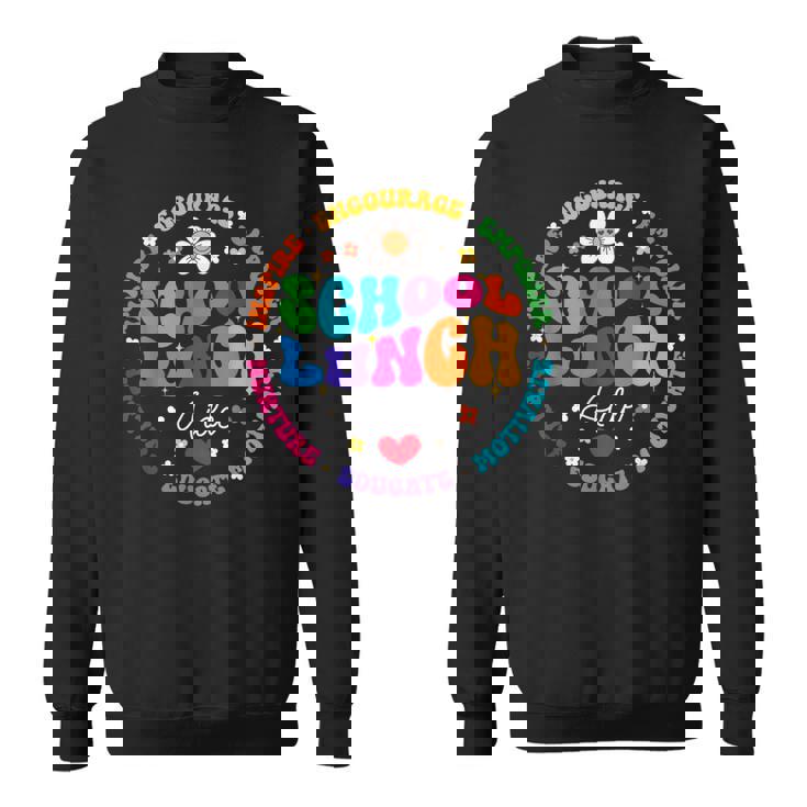 学校給食補佐官 フードサービスクルーヘルパースクワッド スウェットシャツ