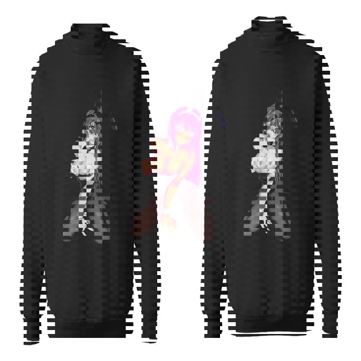 完璧なかわいい日本のアニメとマンガのカワイイバニーガール スウェットシャツ